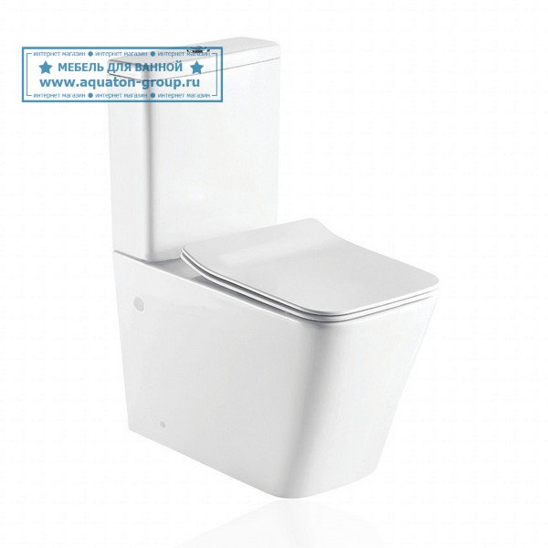 Бачок для унитаза Koller Pool Kvadro KR-0675-RC-T белый