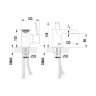 Смеситель для раковины Lemark Atlantiss LM3246C Смеситель для раковины Lemark Atlantiss LM3246C